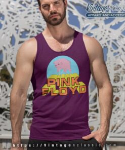 Pink Floyd Algie Pig Tank Top Racerback