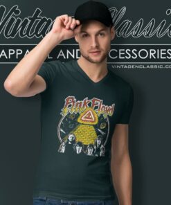 Pink Floyd All Seeing Eye Art V Neck TShirt
