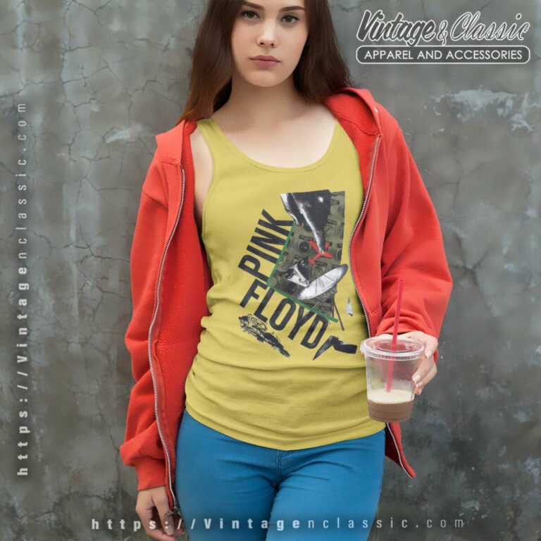 Pink Floyd American Tour Tank Top Racerback Pink Floyd American Tour Tank Top Racerback