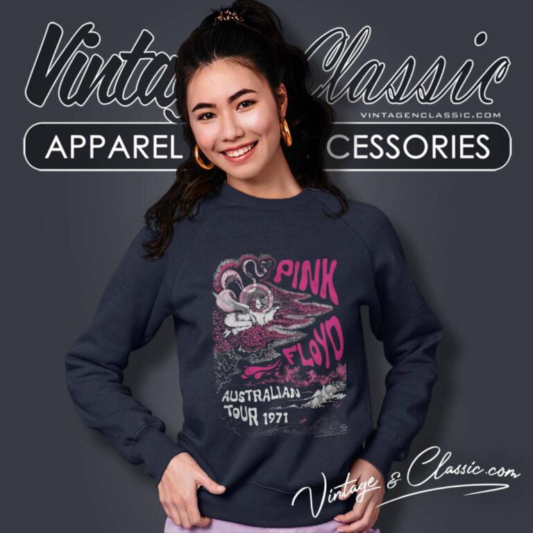 Pink Floyd Australian Tour 1971 Sweatshirt Pink Floyd Australian Tour 1971 Sweatshirt