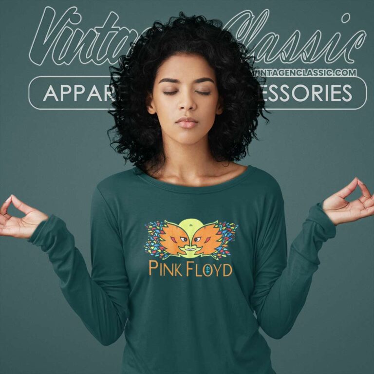 Pink Floyd Division Bell World Long Sleeve Tee Pink Floyd Division Bell World Long Sleeve Tee