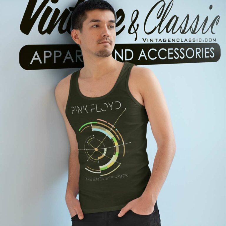 Pink Floyd Endless River Compass Tank Top Racerback Pink Floyd Endless River Compass Tank Top Racerback