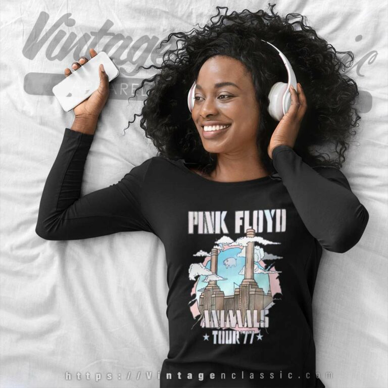 Pink Floyd Factory Animals Tour Long Sleeve Tee Pink Floyd Factory Animals Tour Long Sleeve Tee