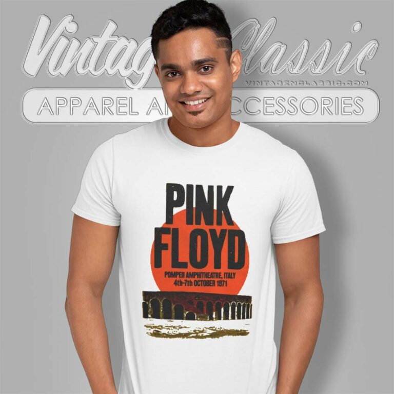 Pink Floyd Live At Pompeii 1971 T Shirt Pink Floyd Live At Pompeii 1971 T Shirt
