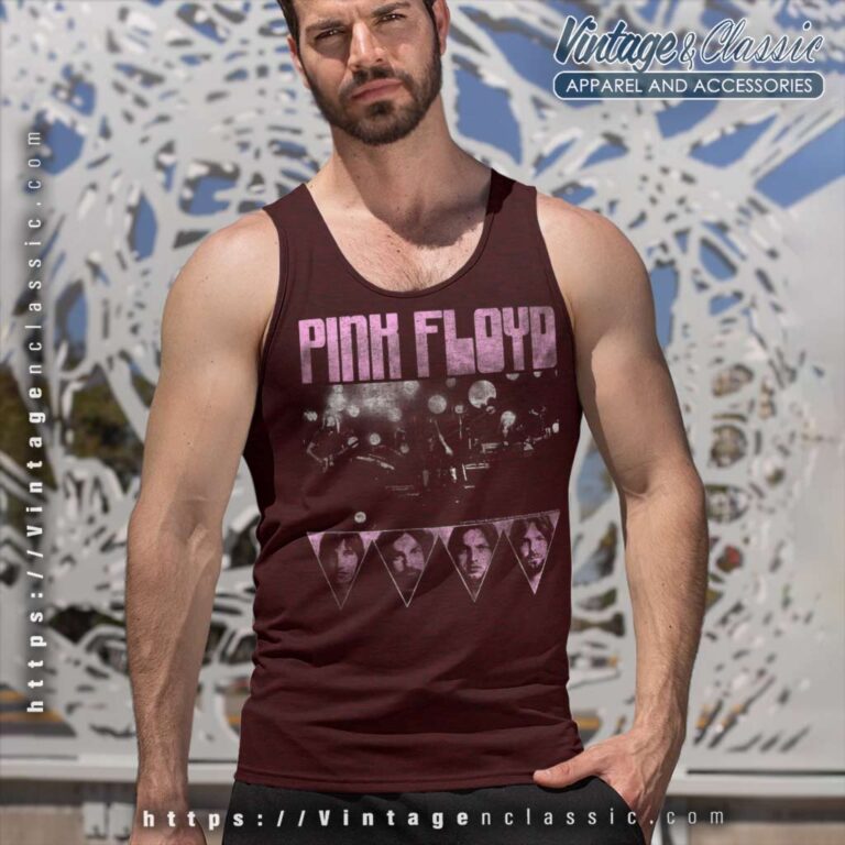 Pink Floyd Pink Four Shirt Tank Top Racerback Pink Floyd Pink Four Shirt Tank Top Racerback