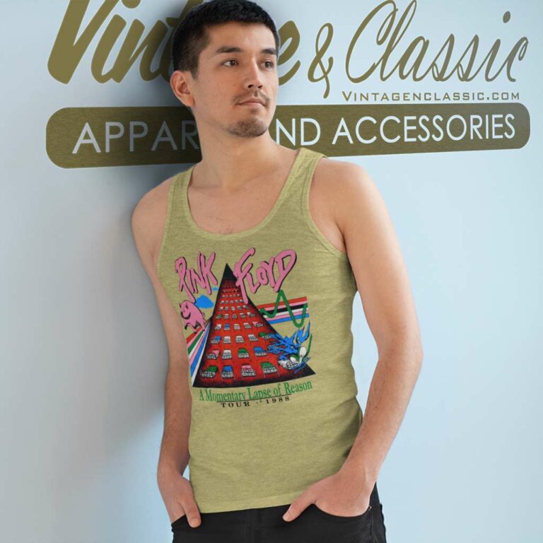 Pink Floyd Shirt A Momentary Lapse Of Reason Tour Tank Top Racerback Pink Floyd Shirt A Momentary Lapse Of Reason Tour Tank Top Racerback