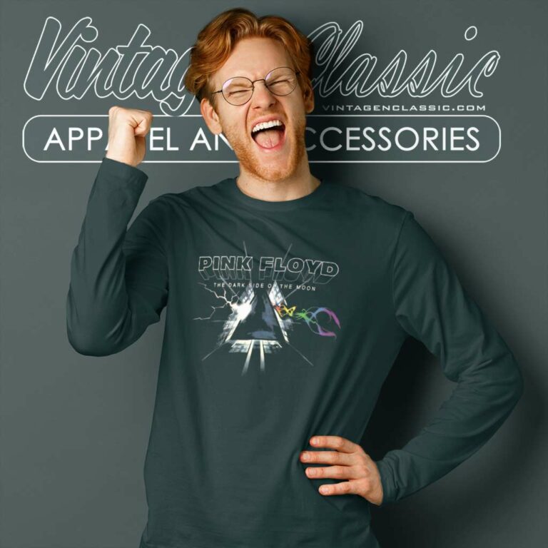 Pink Floyd Shirt The Dark Side Of The Moon Long Sleeve Tee Pink Floyd Shirt The Dark Side Of The Moon Long Sleeve Tee