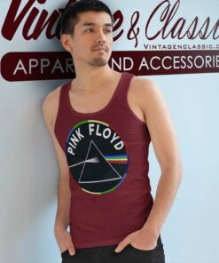 Pink Floyd Shirt The Dark Side Of The Moon Tank Top Racerback