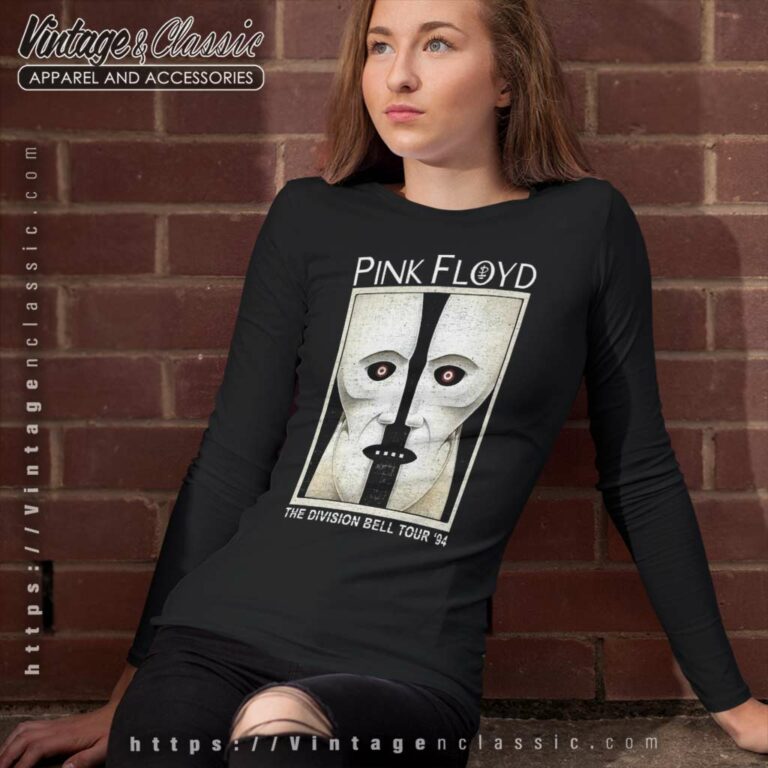 Pink Floyd Shirt The Division Bell Juniors Long Sleeve Tee Pink Floyd Shirt The Division Bell Juniors Long Sleeve Tee
