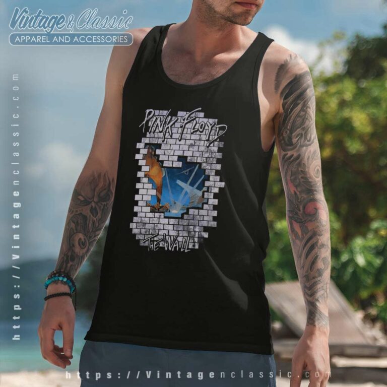 Pink Floyd The Wall Tank Top Racerback Pink Floyd The Wall Tank Top Racerback