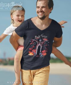 Pink Floyd The Wall Tour V Neck TShirt