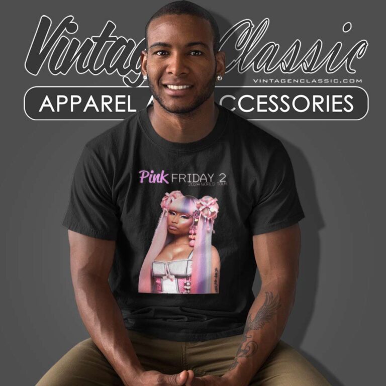 Pink Friday 2 Nicki Minaj 2024 World Tour T Shirt Pink Friday 2 Nicki Minaj 2024 World Tour T Shirt