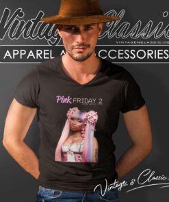 Pink Friday 2 Nicki Minaj 2024 World Tour Shirt 5 Pink Friday 2 Nicki Minaj 2024 World Tour V Neck TShirt
