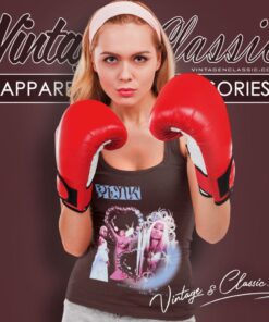 Pink Friday 2 Nicki Minaj Merch Cotton Candy Collage Tank Top Racerback