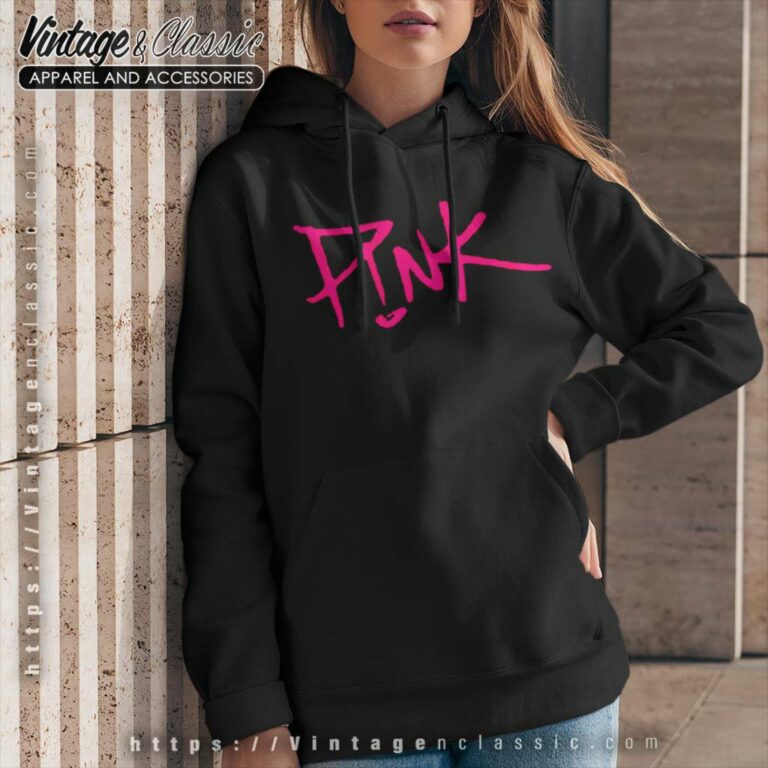Pink Logo Hoodie Pink Logo Hoodie