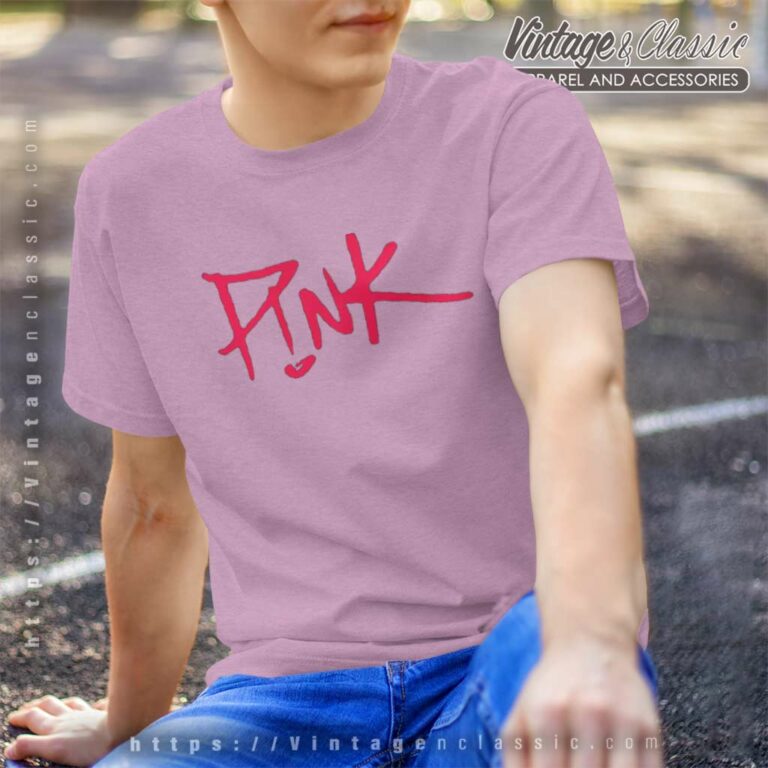 Pink Logo T Shirt Pink Logo T Shirt
