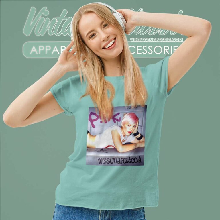 Pink Missundaztood Women TShirt Pink Missundaztood Women TShirt