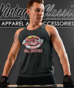 Pink Panther Dickies Logo Collaboration Tank Top Racerback