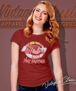 Pink Panther Dickies Logo Collaboration Women T Shirt