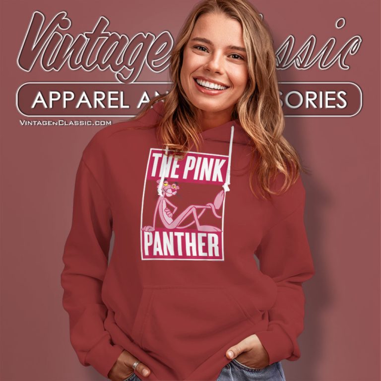Pink Panther Logo Portrait Hoodie Pink Panther Logo Portrait Hoodie