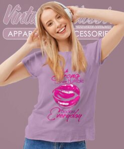 Pink Shirt Be Badass Everyday Women TShirt