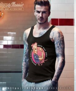 Pink Shirt Beautiful Trauma Tour 2019 Tank Top Racerback