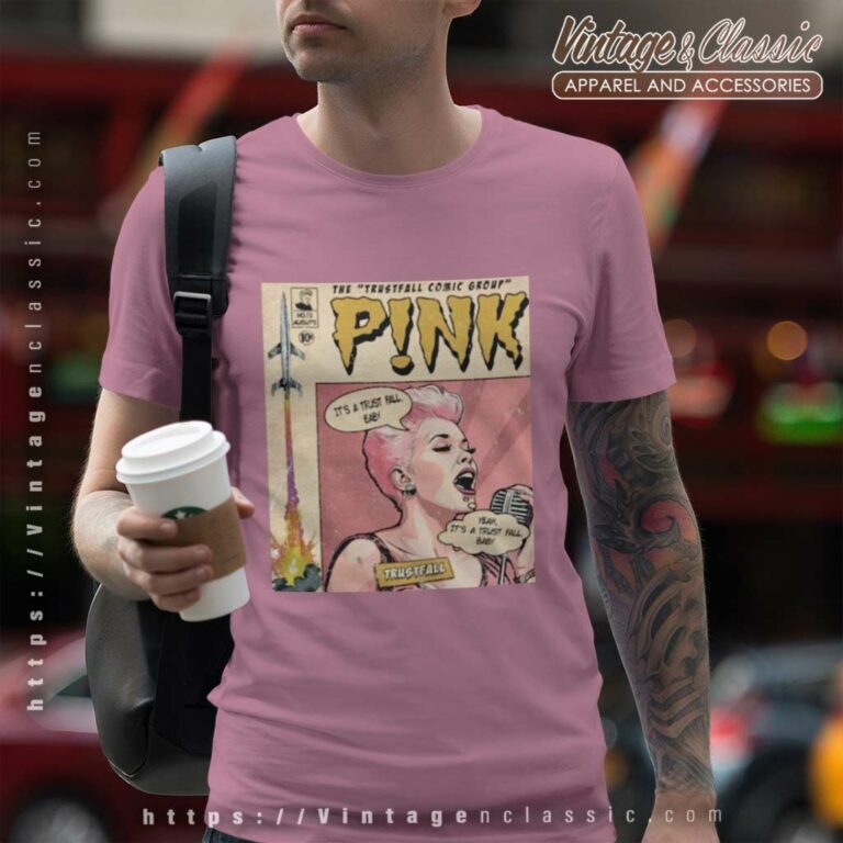 Pink Shirt Comic Group Version T Shirt Pink Shirt Comic Group Version T Shirt