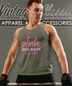 Pink Shirt Concert Summer Carnival 2024 Adelaide Tank Top Racerback