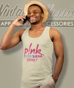 Pink Shirt Concert Summer Carnival 2024 Australia 4 Pink Shirt Concert Summer Carnival 2024 Australia Tank Top Racerback
