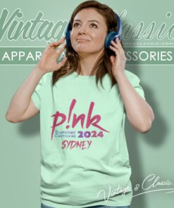 Pink Shirt Concert Summer Carnival 2024 Australia 6 Pink Shirt Concert Summer Carnival 2024 Australia Women T Shirt
