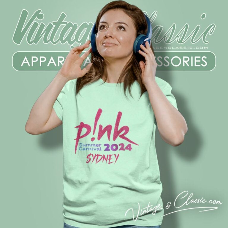 Pink Shirt Concert Summer Carnival 2024 Australia Women T Shirt Pink Shirt Concert Summer Carnival 2024 Australia Women T Shirt