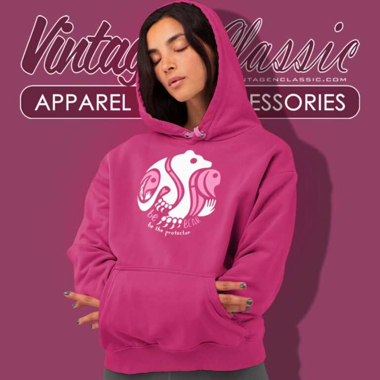 Pink Shirt Day Be The Bear Be The Protector Hoodie Pink Shirt Day Be The Bear Be The Protector Hoodie
