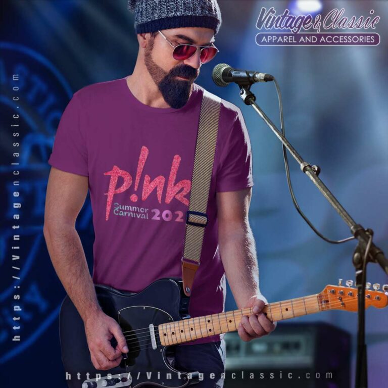 Pink Shirt Summer Carnival Logo Tour T Shirt Pink Shirt Summer Carnival Logo Tour T Shirt