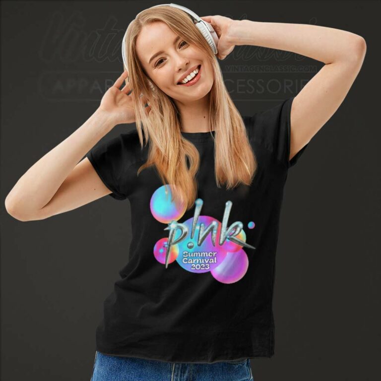 Pink Shirt Summer Carnival Tour 2023 Women TShirt Pink Shirt Summer Carnival Tour 2023 Women TShirt