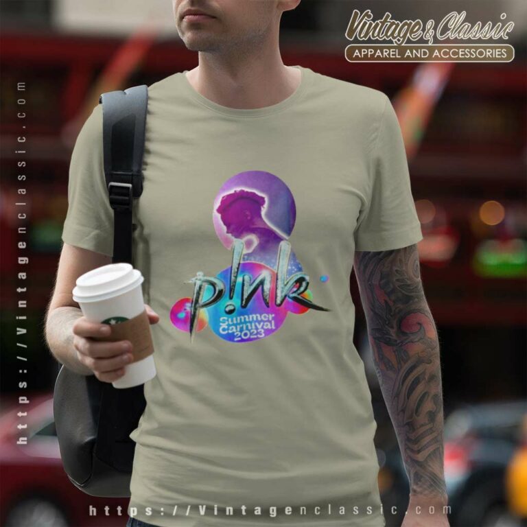 Pink Shirt Summer Carnival Tour Poster T Shirt Pink Shirt Summer Carnival Tour Poster T Shirt