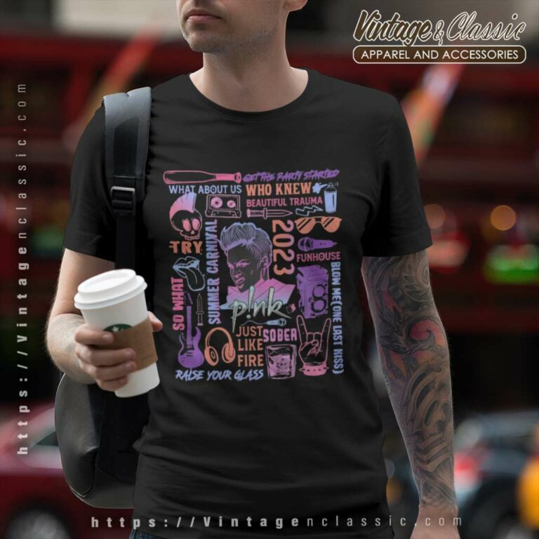 Pink Tours Memories T Shirt Pink Tours Memories T Shirt
