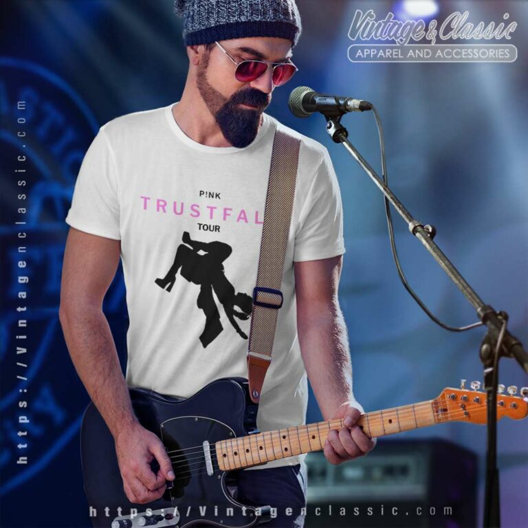 Pink Trustfall T Shirt Pink Trustfall T Shirt