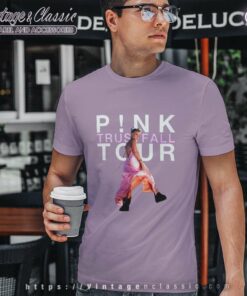 Pink Trustfall Tour Shirt 4 Pink Trustfall Tour T Shirt