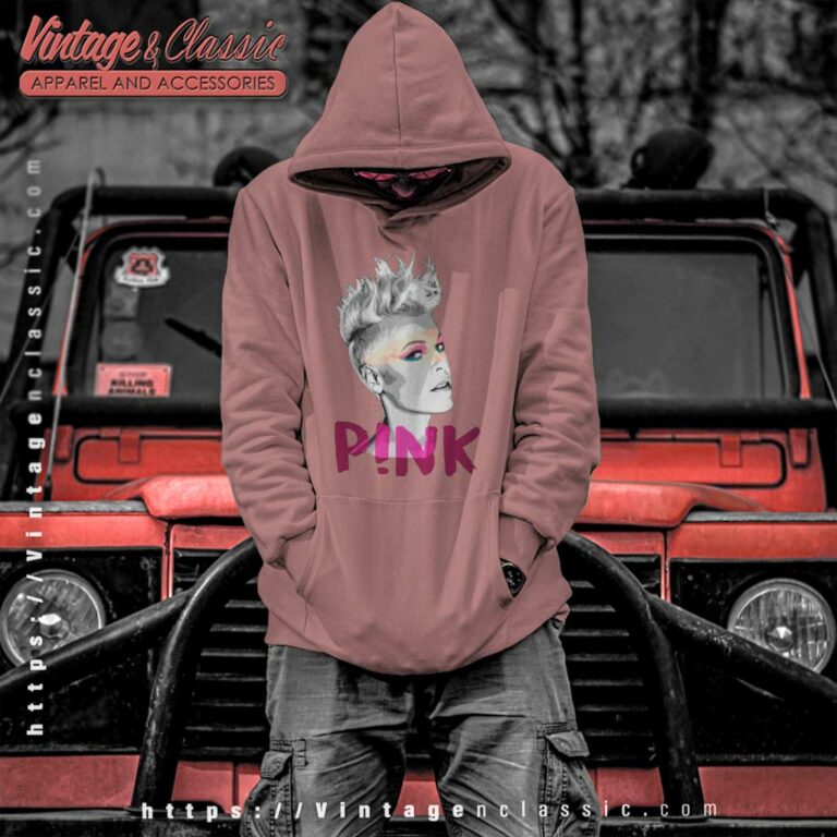 Pink Vintage Hoodie Pink Vintage Hoodie