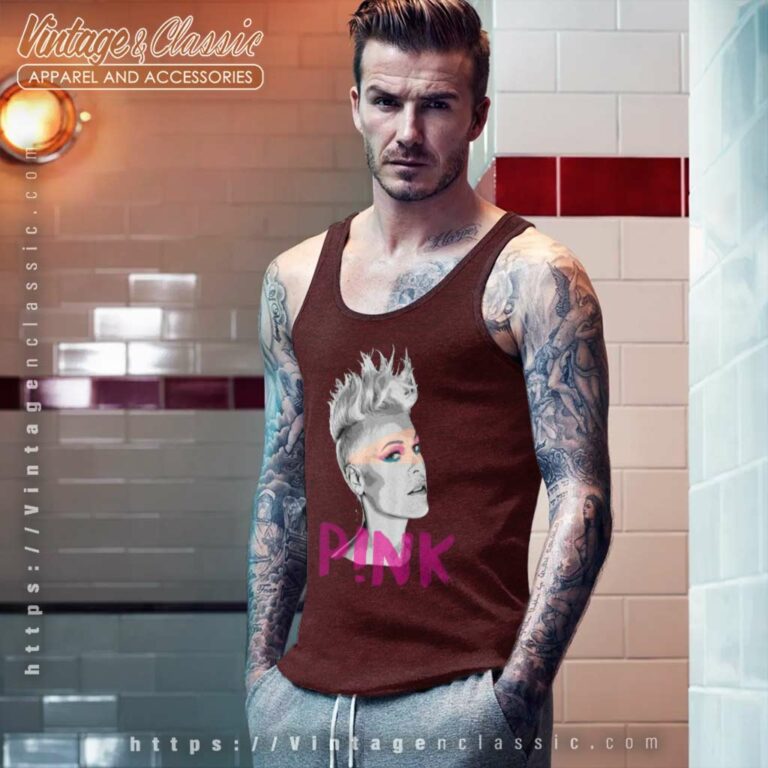 Pink Vintage Tank Top Racerback Pink Vintage Tank Top Racerback