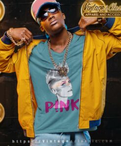 Pink Vintage Shirt 5 Pink Vintage V Neck TShirt