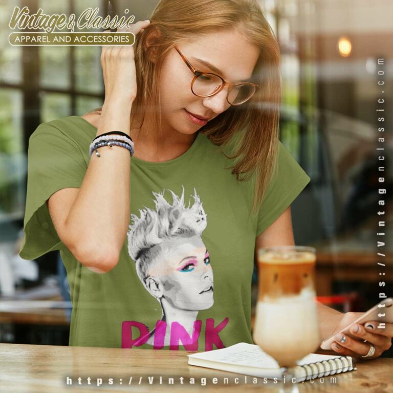 Pink Vintage Women TShirt Pink Vintage Women TShirt