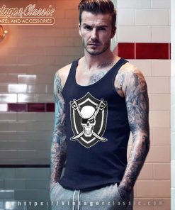 Pirate Nation Las Vegas Raiders Skull Tank Top Racerback