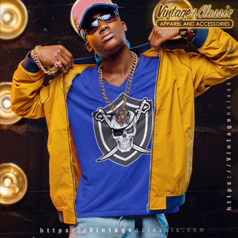 Pirate Nation Las Vegas Raiders Skull V Neck TShirt Pirate Nation Las Vegas Raiders Skull V Neck TShirt