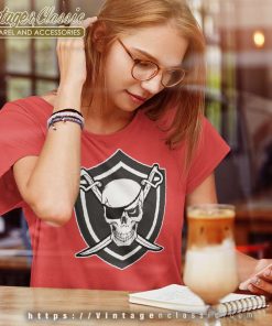 Pirate Nation Las Vegas Raiders Skull Women TShirt