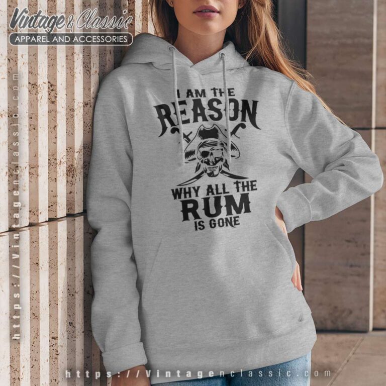 Pirate Rum Funny Hoodie Pirate Rum Funny Hoodie