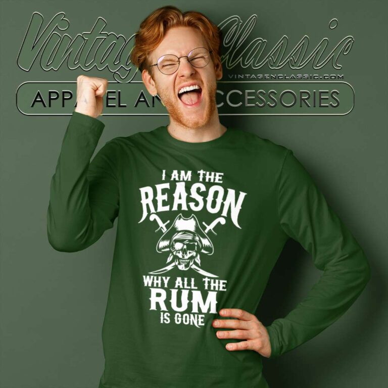 Pirate Rum Funny Long Sleeve Tee Pirate Rum Funny Long Sleeve Tee