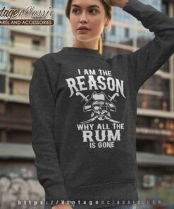 Pirate Rum Funny Sweatshirt