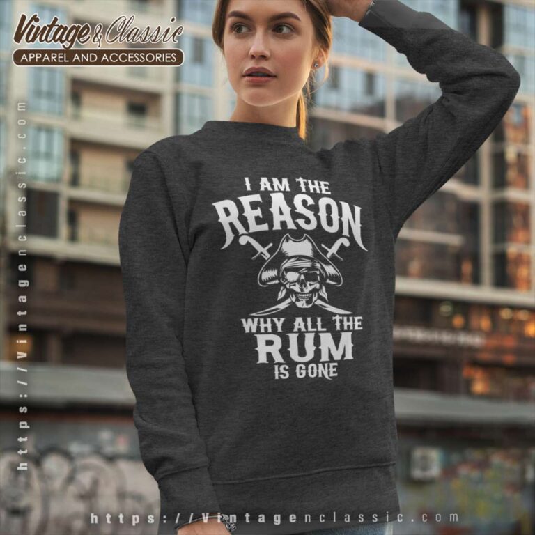 Pirate Rum Funny Sweatshirt Pirate Rum Funny Sweatshirt