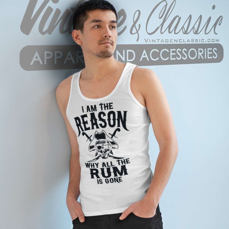 Pirate Rum Funny Tank Top Racerback Pirate Rum Funny Tank Top Racerback